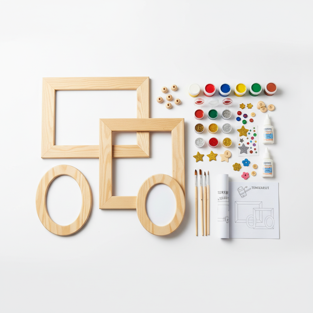 Wooden Picture Frame Craft Kit