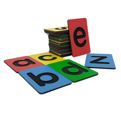Engraving MDF Lowercase Alphabet Letters Card a-z - Educational Wooden Learning Toy