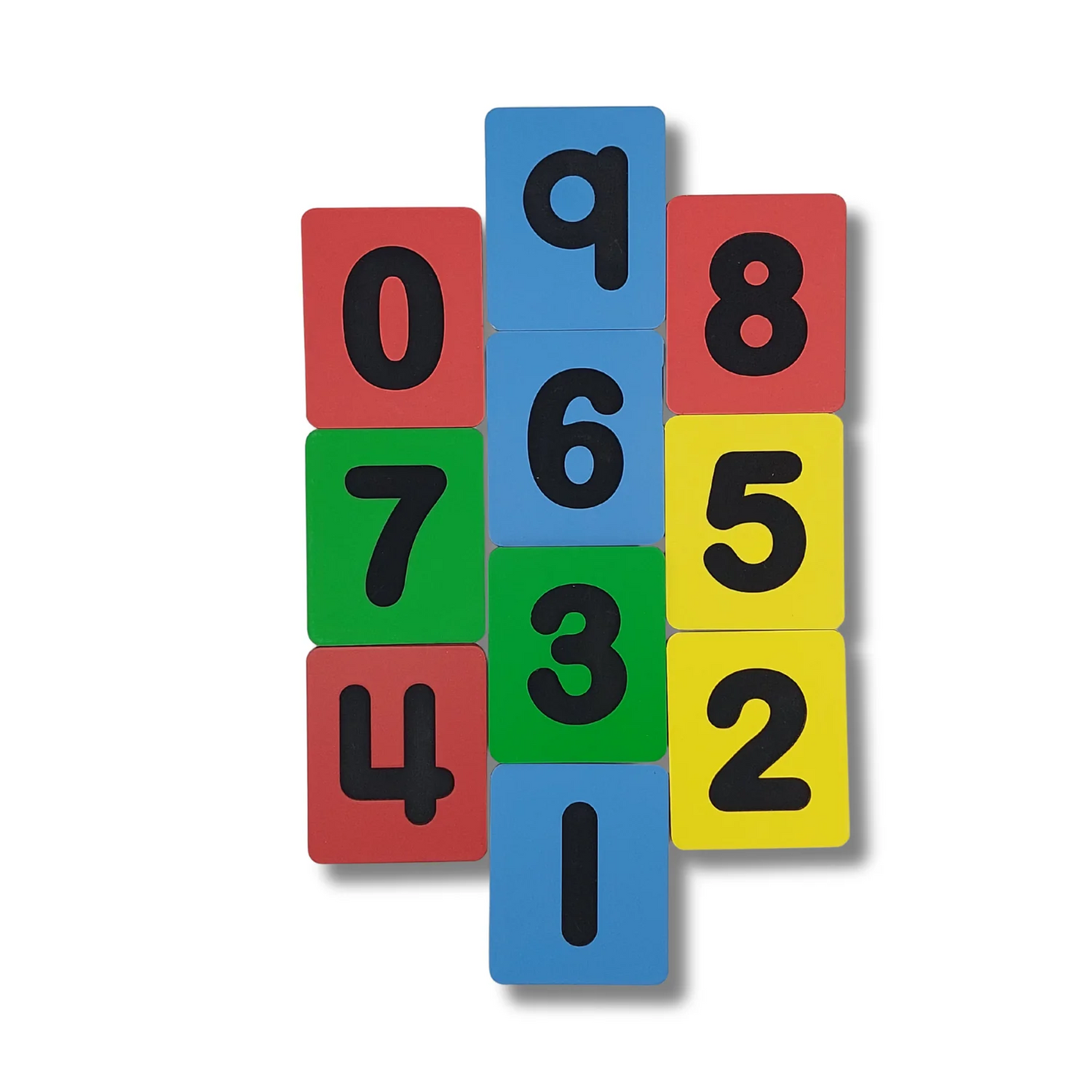 Engraving MDF Numbers Card 0-9 - Educational Wooden Learning Toy