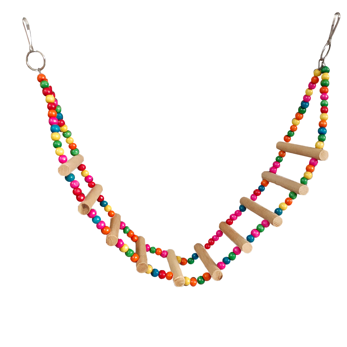 TokyoDo Large Shaped Rope Ladder - Multi-Perch Climbing Toy