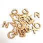 Wooden MDF Alphabet Letter Cutouts A to Z - Learning Set
