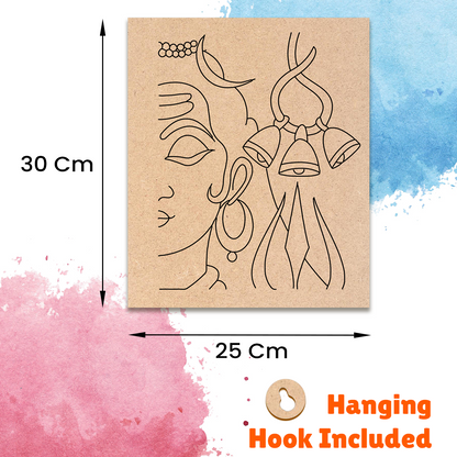 Pre-marked MDF Painting Board - shivchandra Design