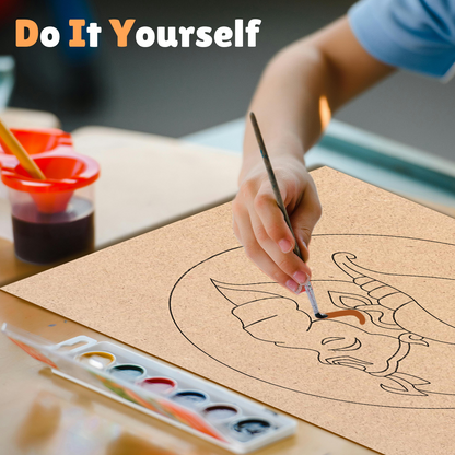 Pre-marked MDF Painting Board - Hanumanjee Design