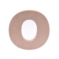 5-Inch Wooden Capital Letter O - MDF Cutout