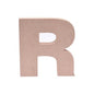 5-Inch Wooden Capital Letter R - MDF Cutout