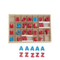 Wooden Alphabet Learning Tray - ABC Letter Sorting Educational Toy