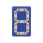 Digital Number Puzzle - Wooden Construction Learning Board