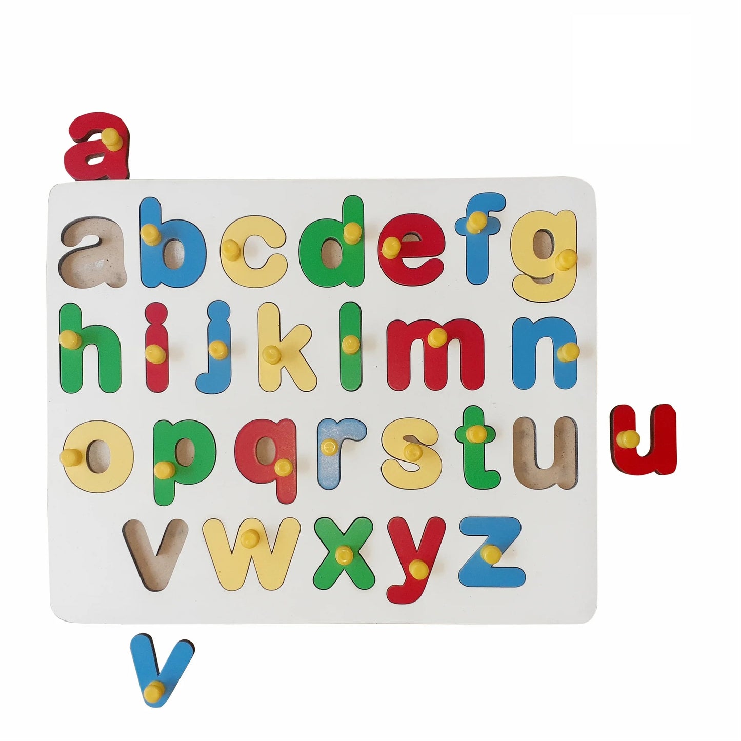 Lowercase Alphabet Puzzle - MDF ABC Learning Board