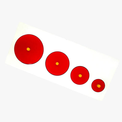 Wooden Circle Seriation Puzzle - Size Sequencing Toy