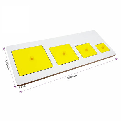 Size Sequencing Puzzle - Wooden Montessori Learning Board