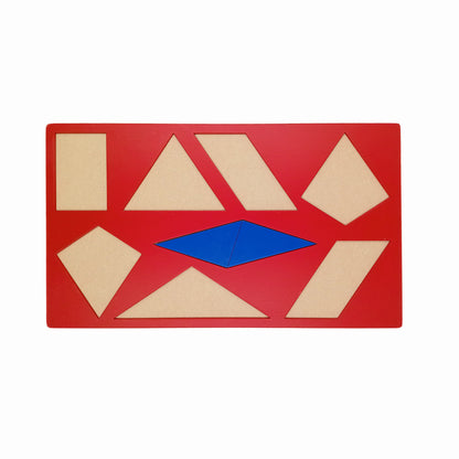 Wooden Geometric magic Shape Puzzle