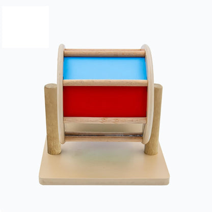 Wooden Color Wheel Roller - Montessori Sensory Toy