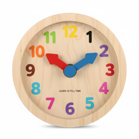 Wooden Learning Clock